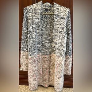 Multi Color Sweater Duster-Medium-Like New